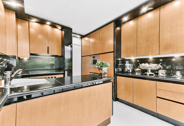 Particleboard kitchen